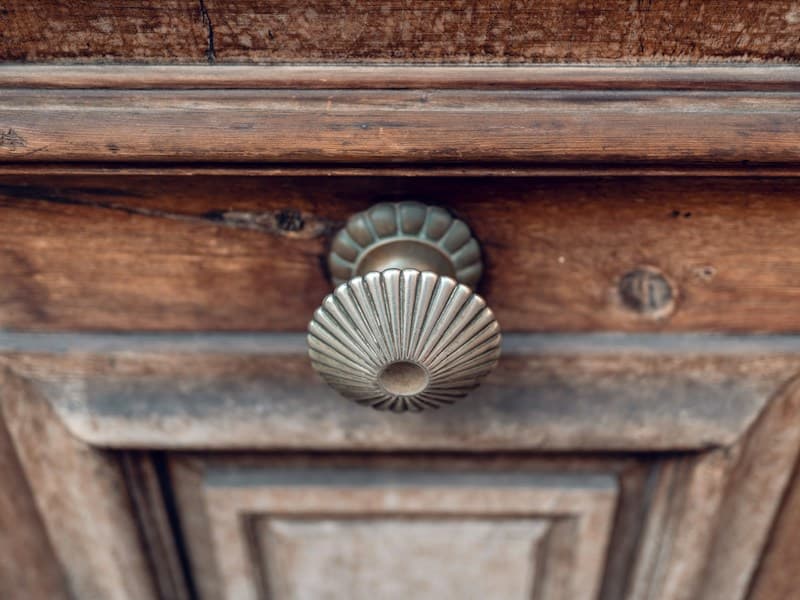 Anvil Door Knob — Door Knob in Dark bronze